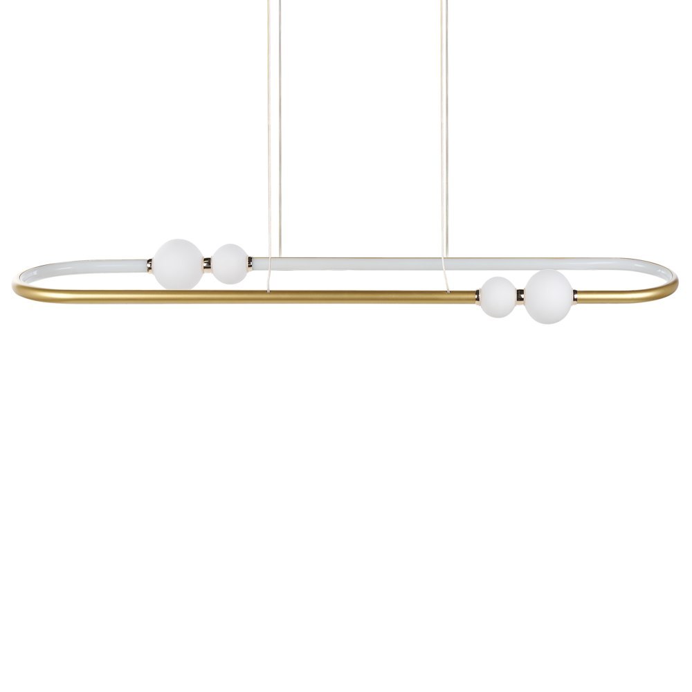 Lampa wisząca LED FEALE Metal Złoty