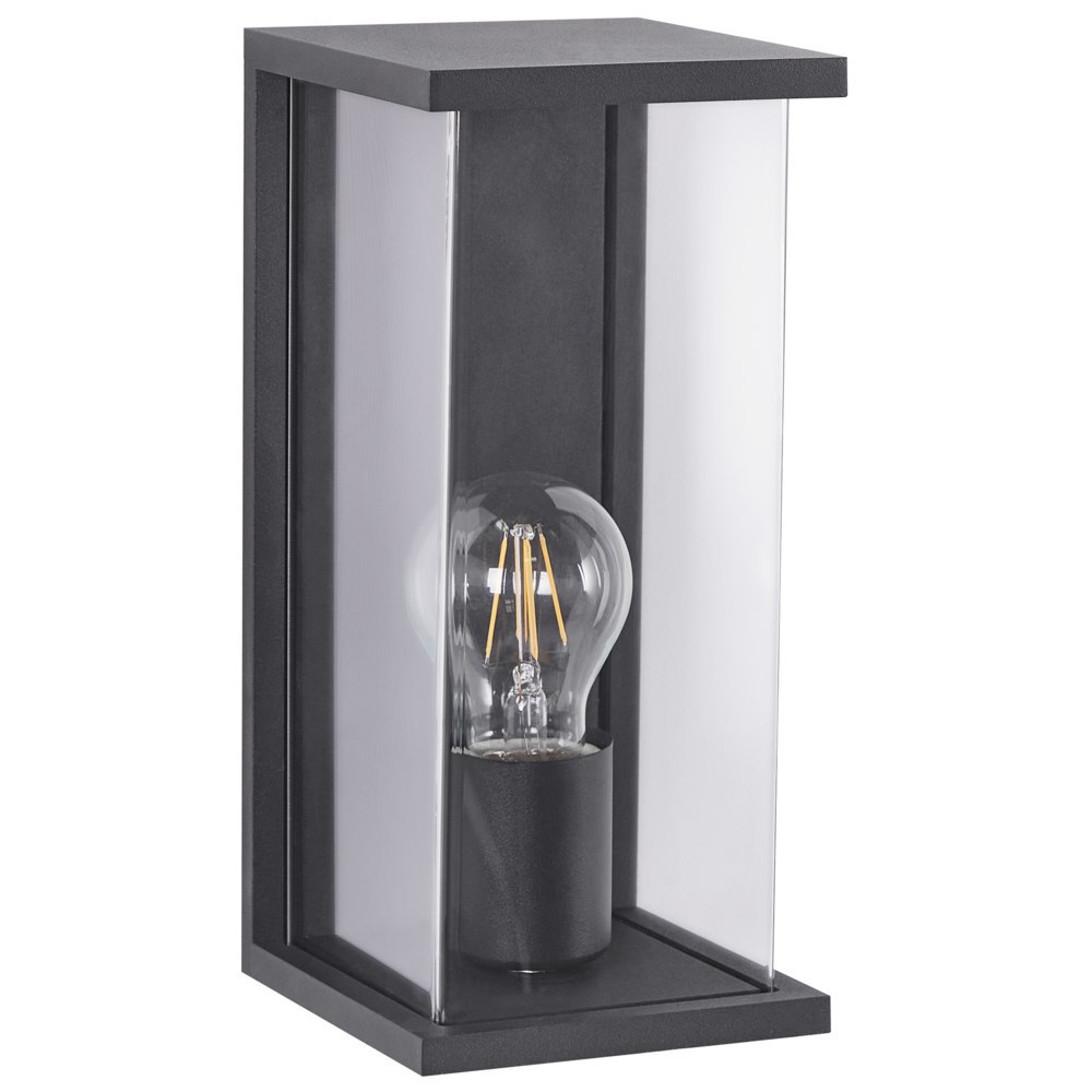 Lampa ścienna ogrodowa WAKAL Czarny