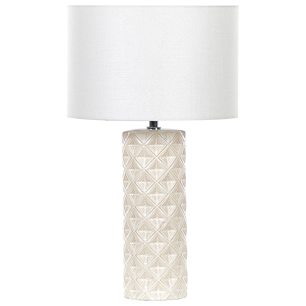 Lampa stołowa BALONNE Ceramika Jasnobeżowy