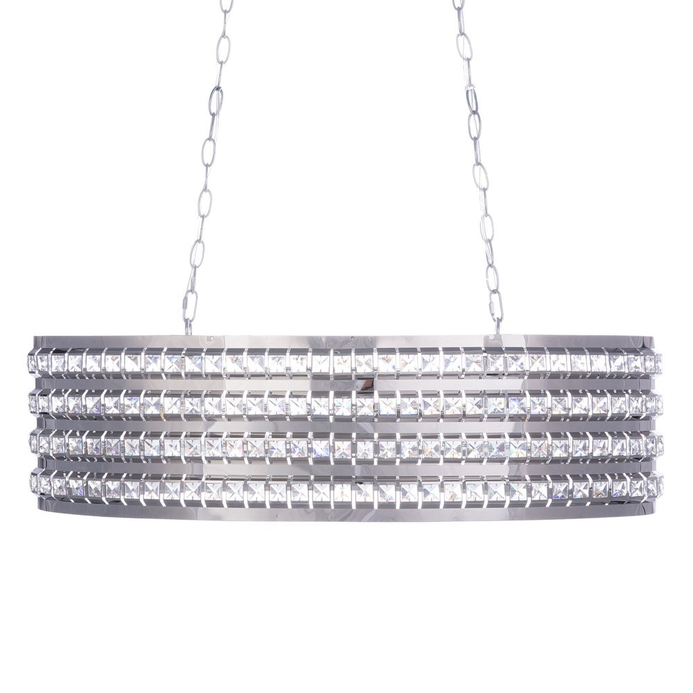 Lampa wisząca CAVONE Kryształ Srebrny