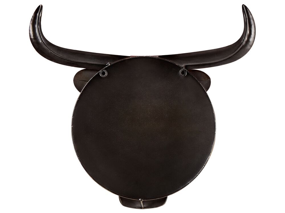 Dekoracja ścienna Byk ERBIUM Metal Szary 41 cm