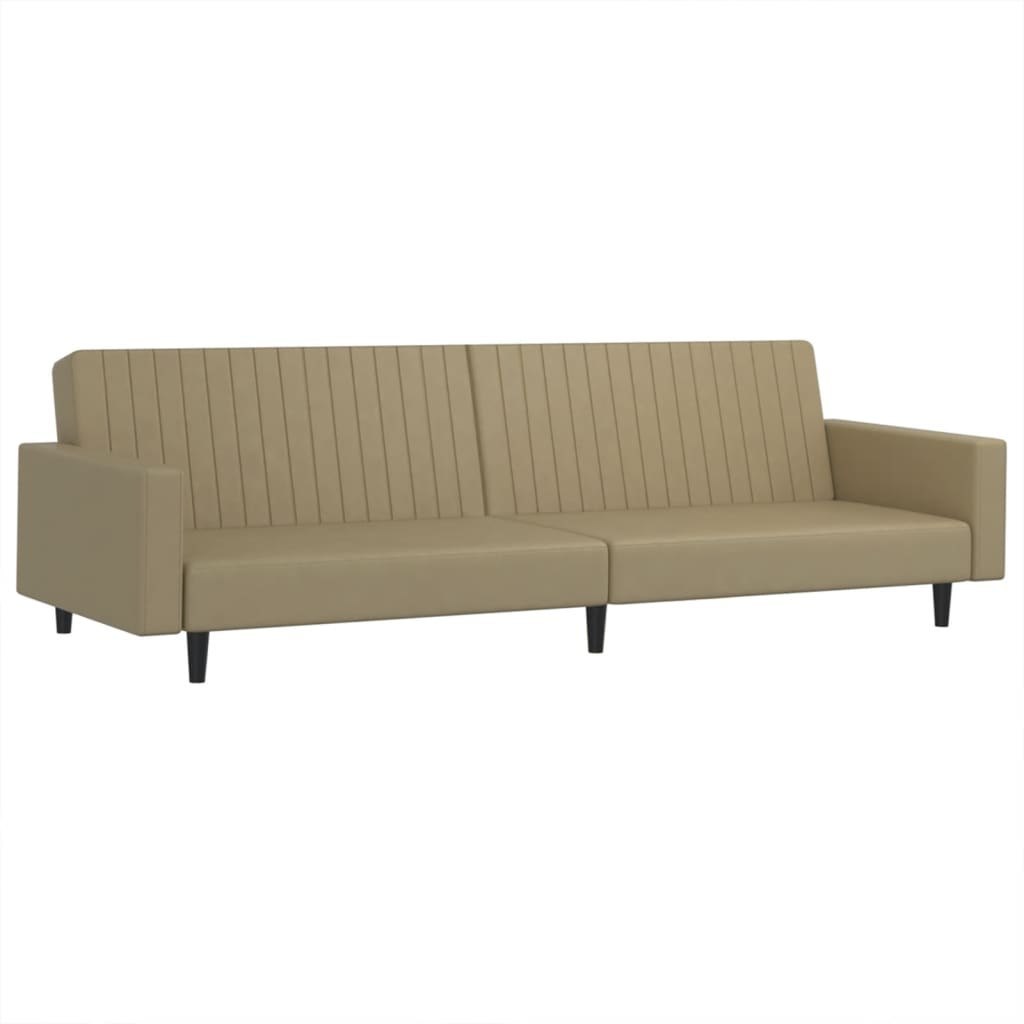 2-osobowa sofa, cappuccino, sztuczna skóra Lumarko! Lumarko!