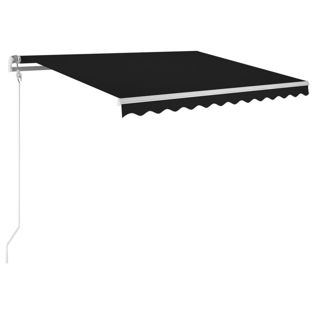 Automatycznie zwijana markiza, 300 x 250 cm, antracytowa Lumarko! Lumarko!