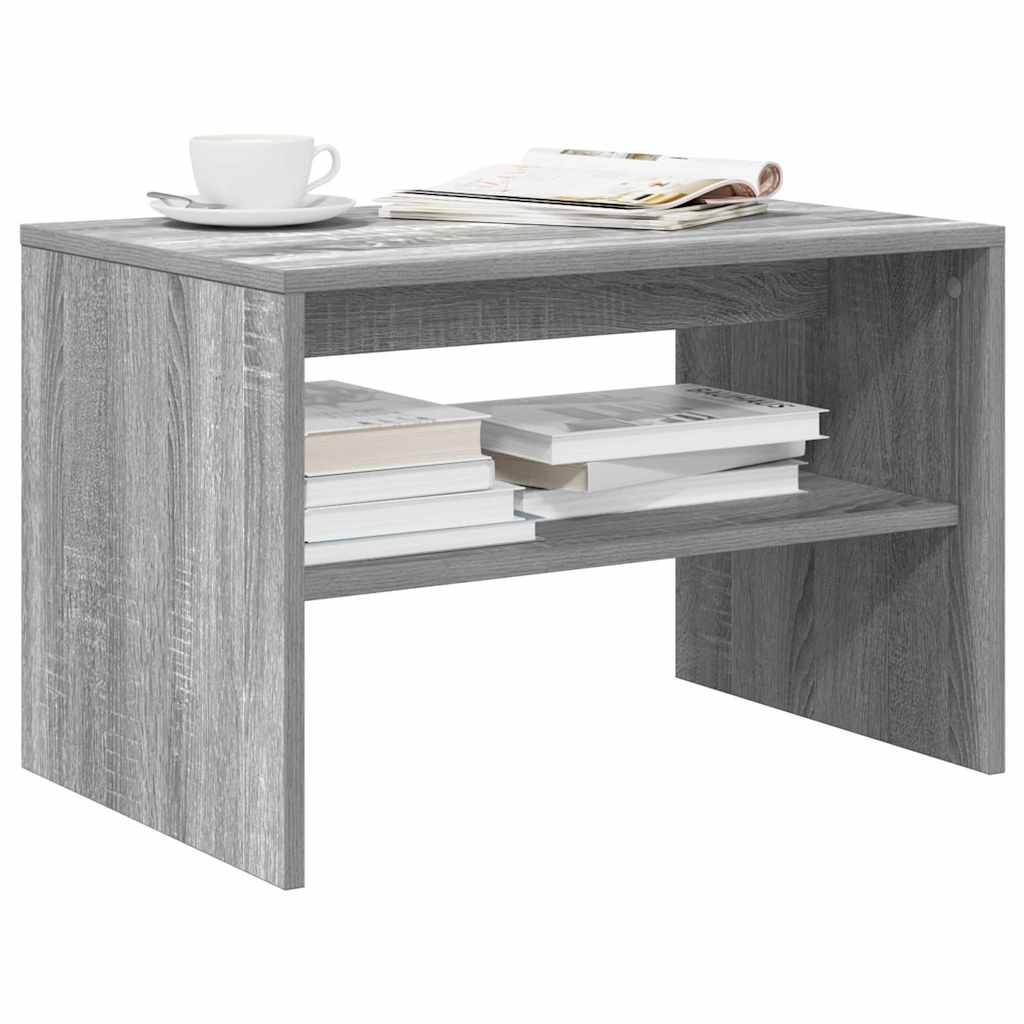 Szafka RTV Sonoma Szara 60x40x40 cm Drewno klejone Lumarko! Lumarko!