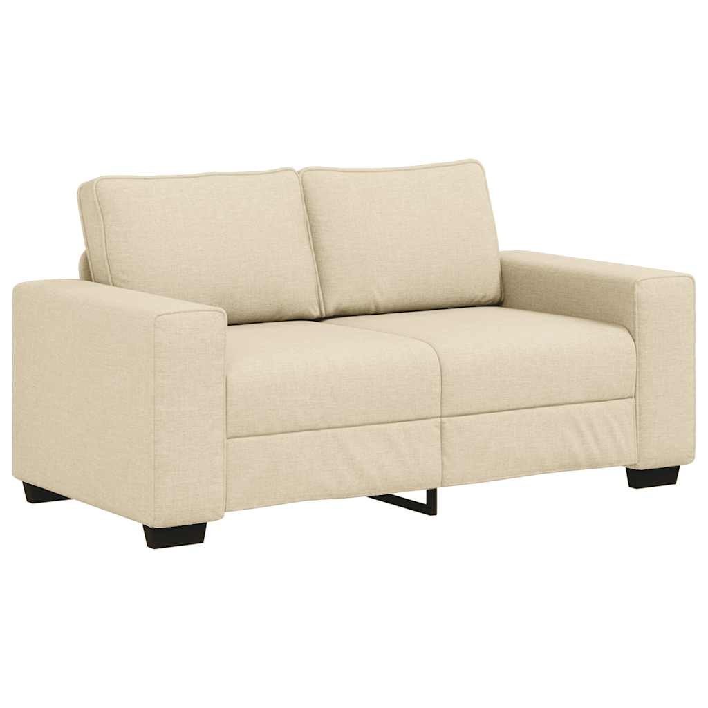 Sofa 2-osobowa kremowa 120 cm Tkanina Lumarko! Lumarko!