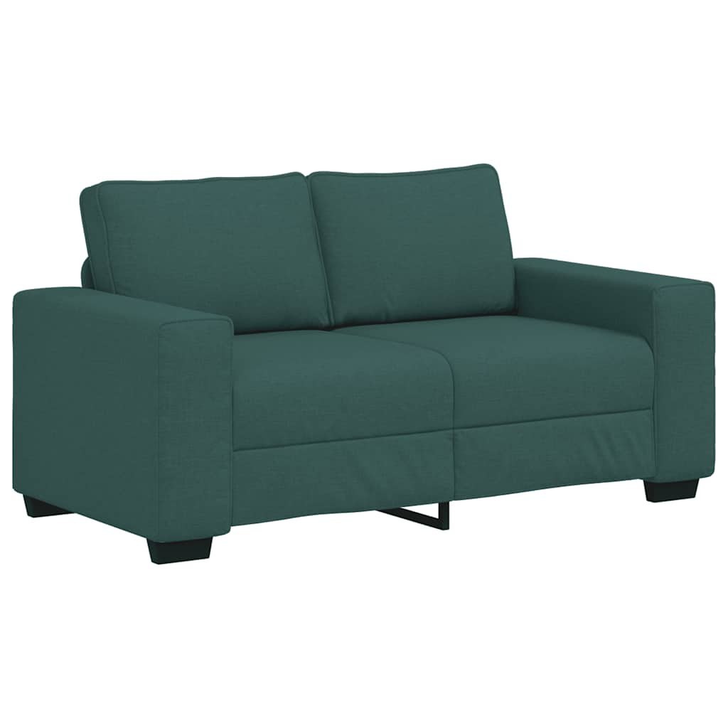 Sofa 2-osobowa Ciemnozielona 120 cm Tkanina Lumarko! Lumarko!
