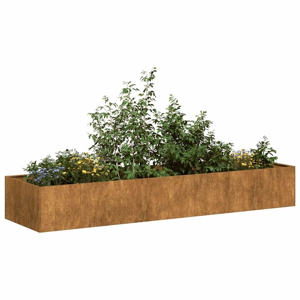 Doniczka Rusty 280x80x40 cm Stal nierdzewna Lumarko! Lumarko!