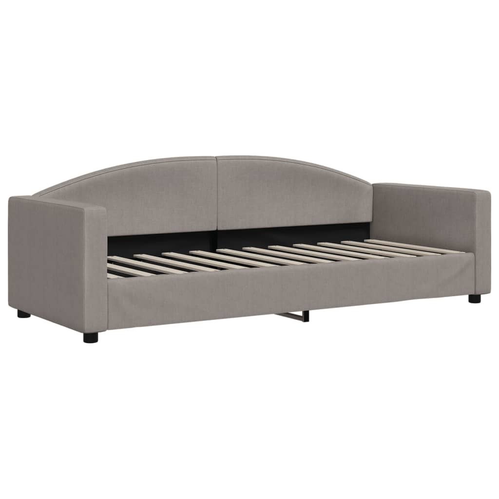 Sofa z funkcją spania, kolor taupe, 80x200 cm, obite tkaniną Lumarko! Lumarko!