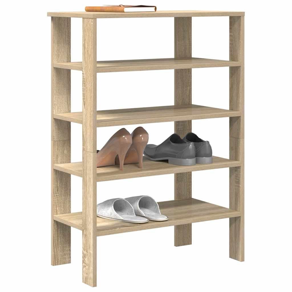 Półka na buty, dąb sonoma, 61x32x87,5 cm Lumarko! Lumarko!