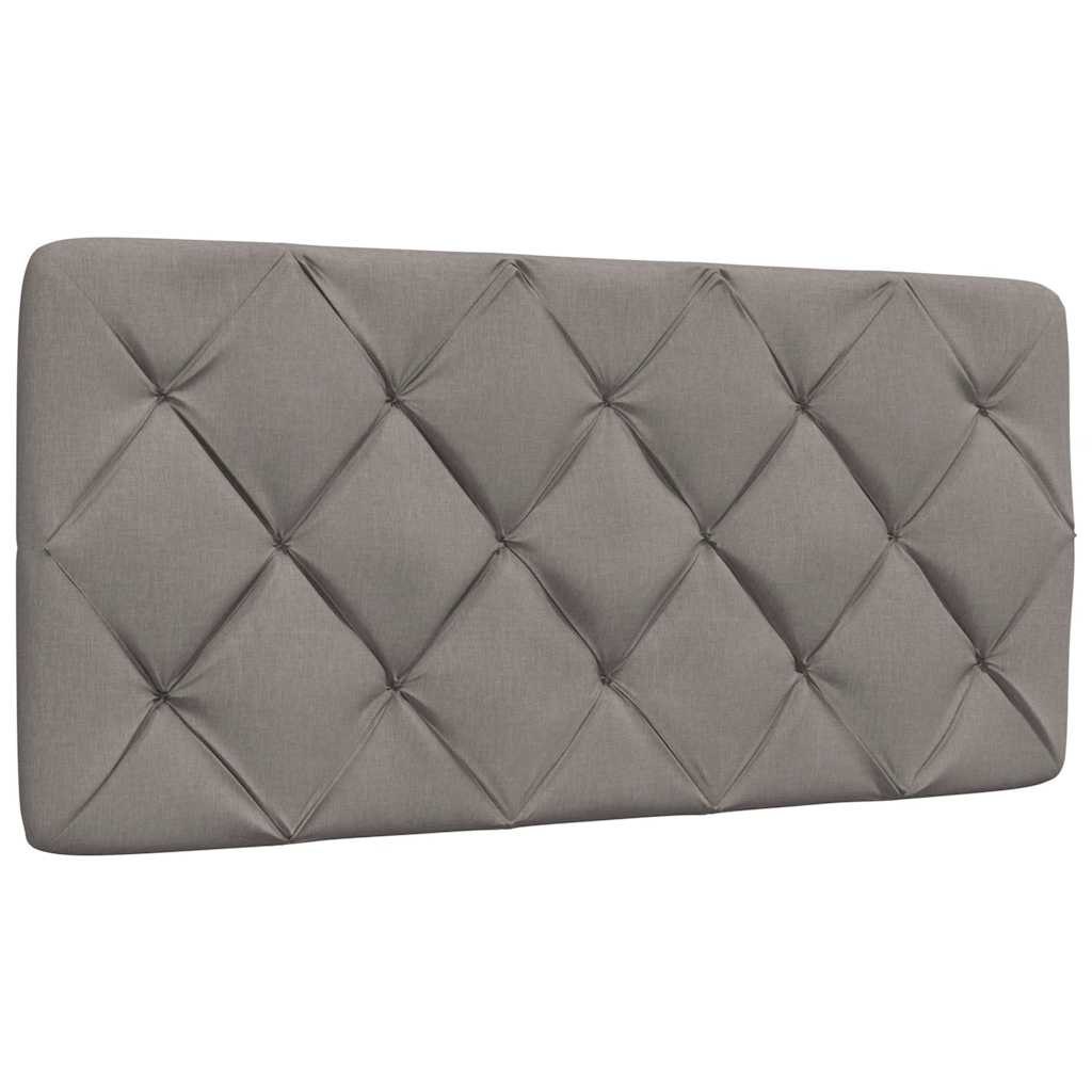 Poduszka na wezgłowie, kolor taupe, 100 cm, tkanina Lumarko! Lumarko!