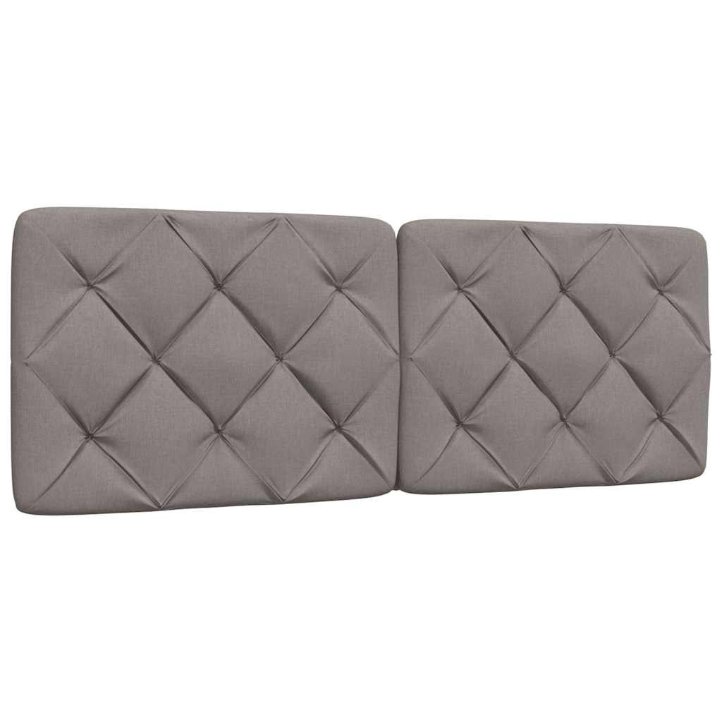 Poduszka na wezgłowie, kolor taupe, 120 cm, tkanina Lumarko! Lumarko!