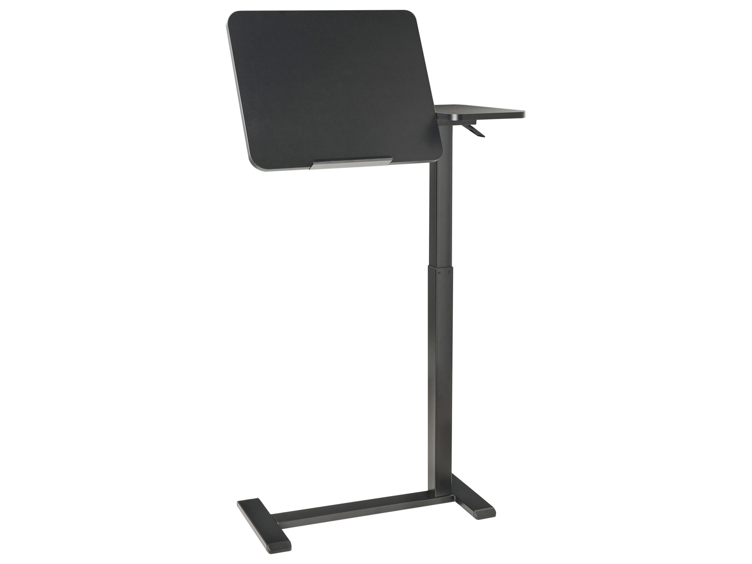 Regulowany stolik pod laptopa SCHOLA 70 cm x 40 cm Czarny