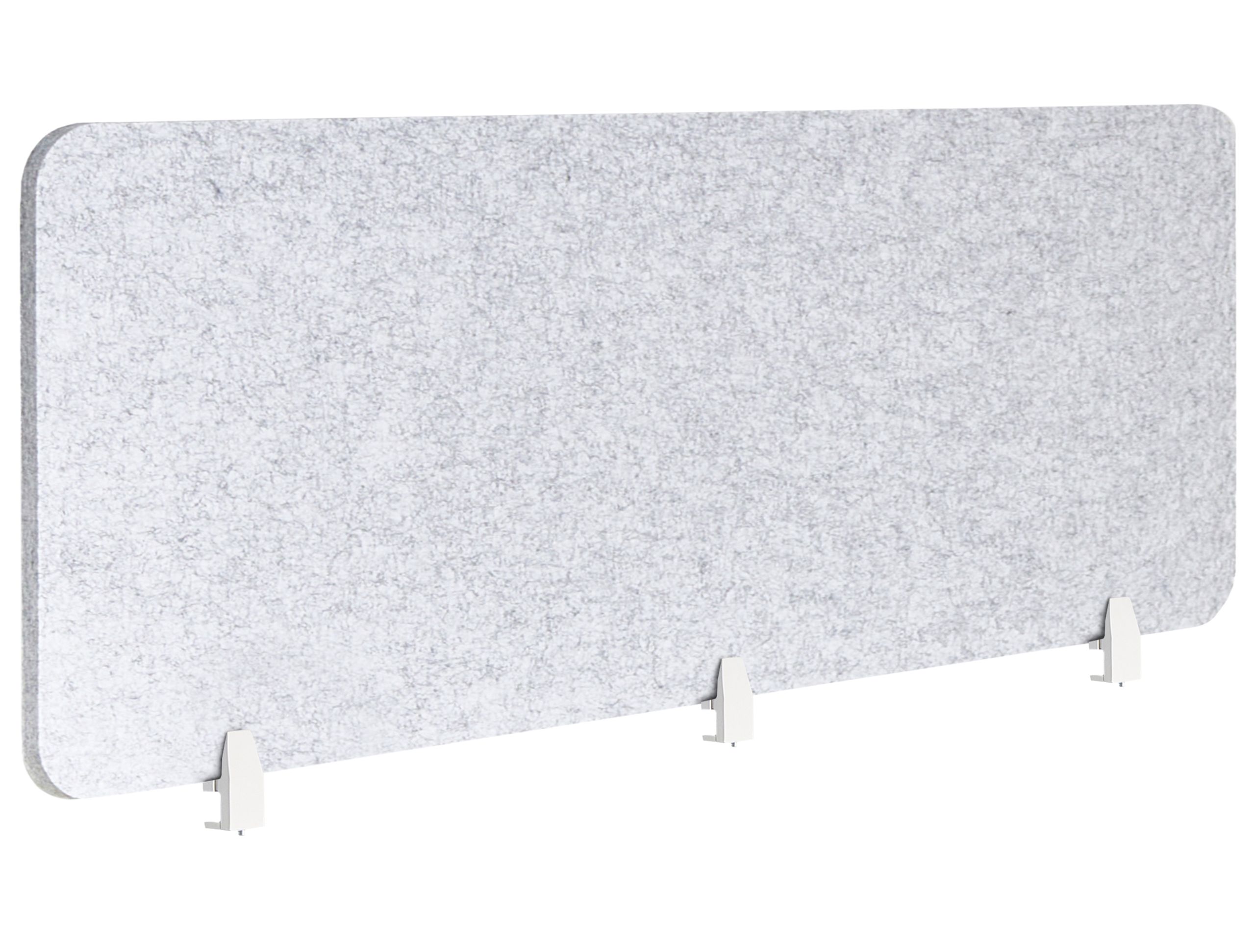 Przegroda na biurko SPLIT 180 x 50 cm Szary