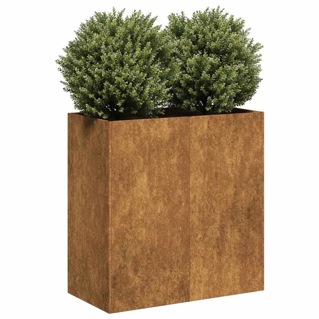 Doniczka Rusty 80x40x80 cm Stal nierdzewna Lumarko!