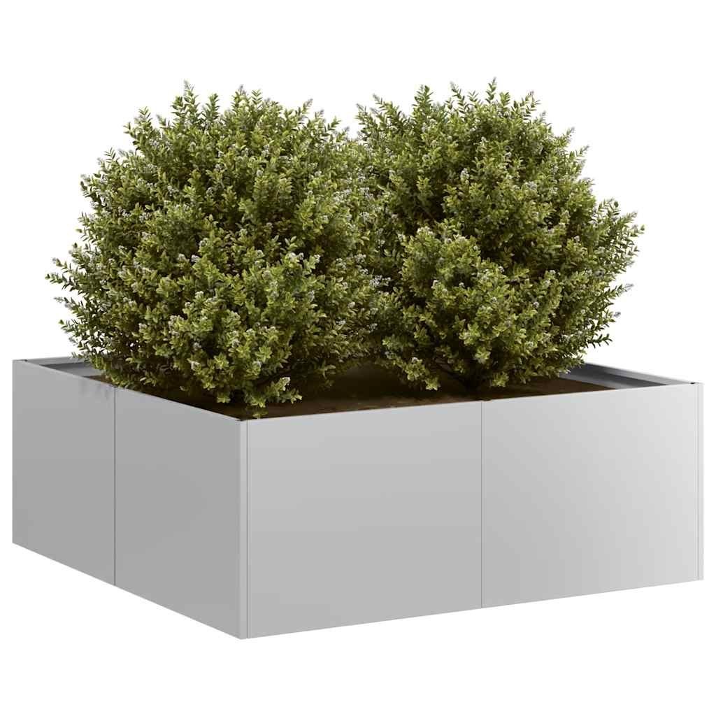 Doniczka 80x80x30 cm Stal ocynkowana Lumarko!