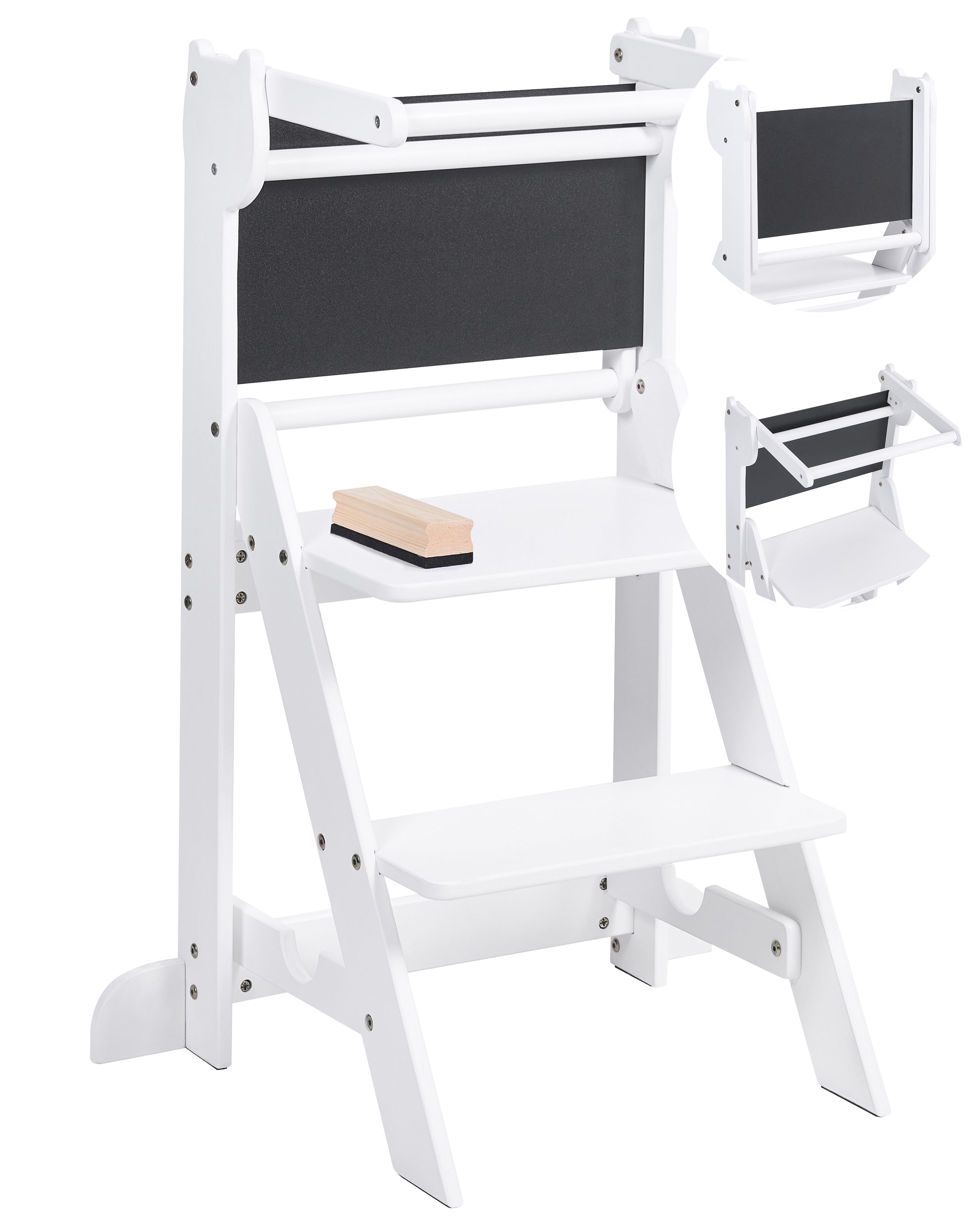Kitchen helper MOGO Drewno sosnowe Biały