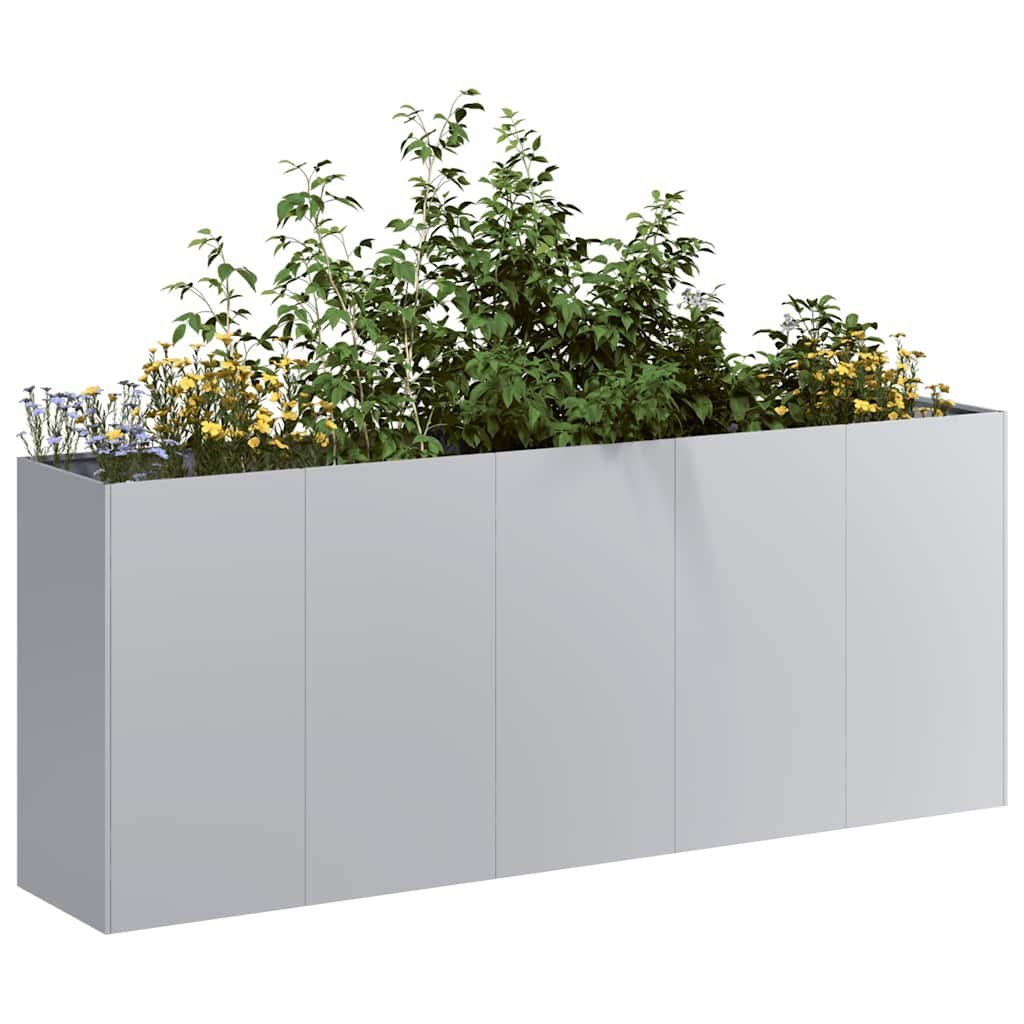 Doniczka 200x40x80 cm Stal ocynkowana Lumarko!