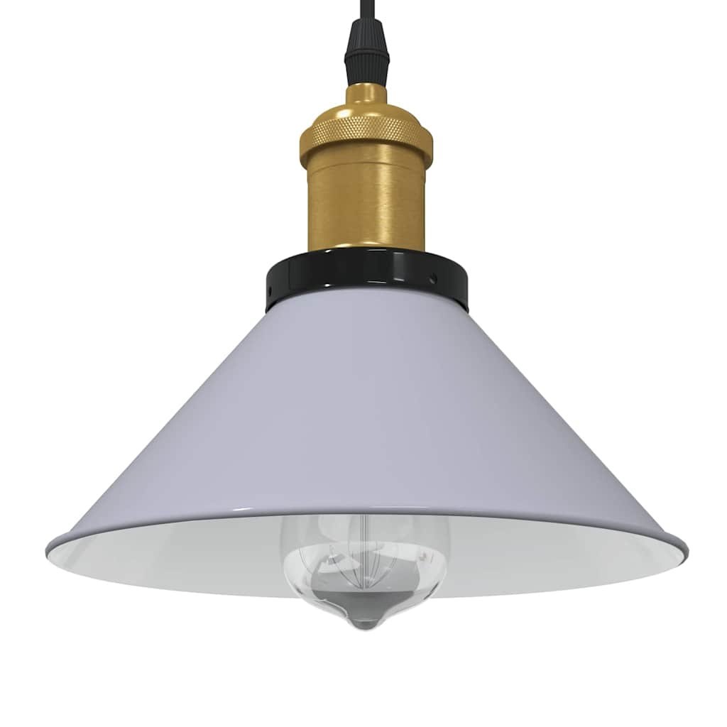 Lampa wisząca z regulacją wysokości E27 połysk szary Lumarko!