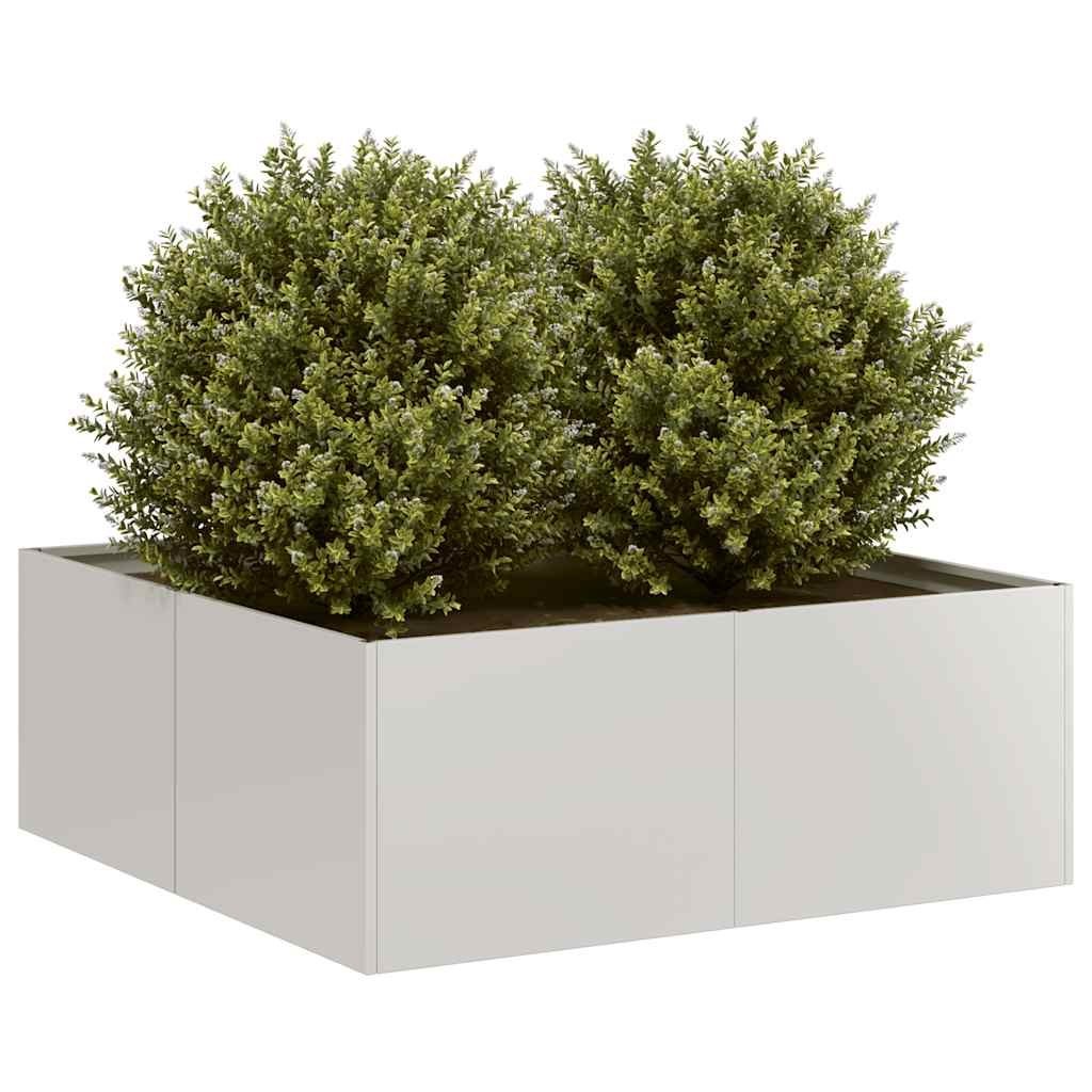 Doniczka 80x80x30 cm Stal nierdzewna Lumarko!