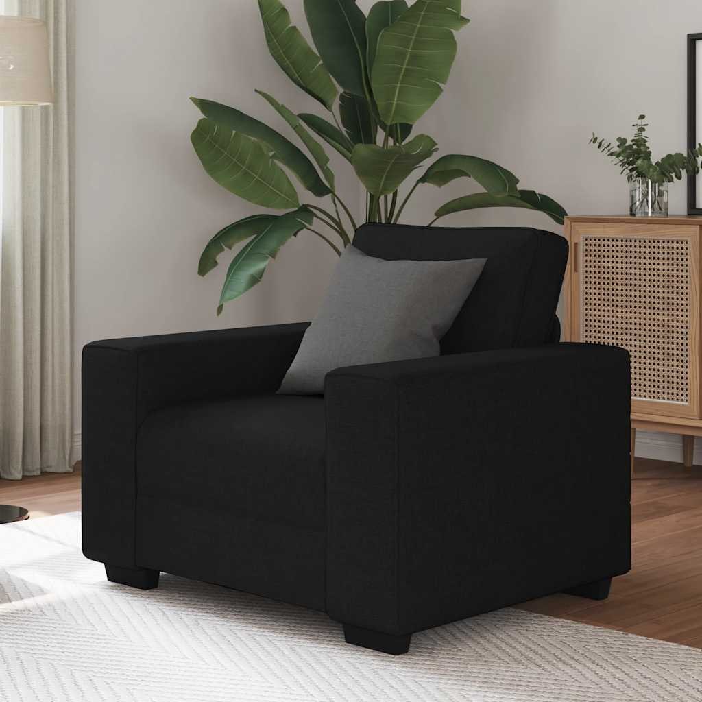 Sofa Fotel Czarny 60 cm Tkanina Lumarko!