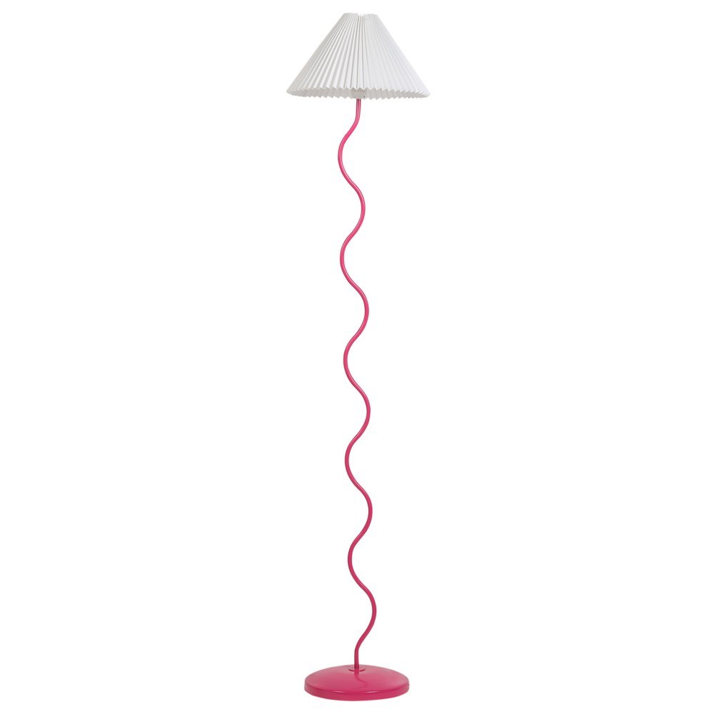Lampa podłogowa JIKAWO Metal Różowy