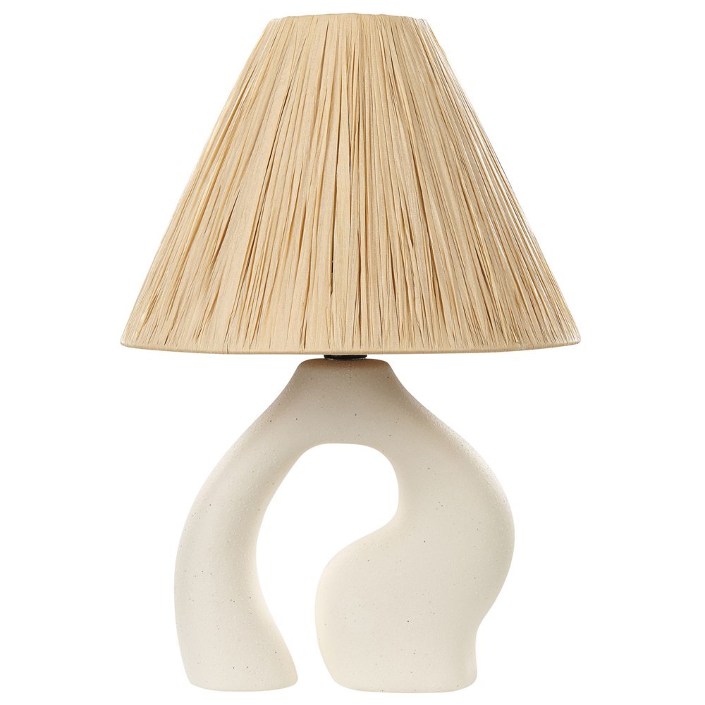 Lampa stołowa BARBAS Ceramika Naturalny