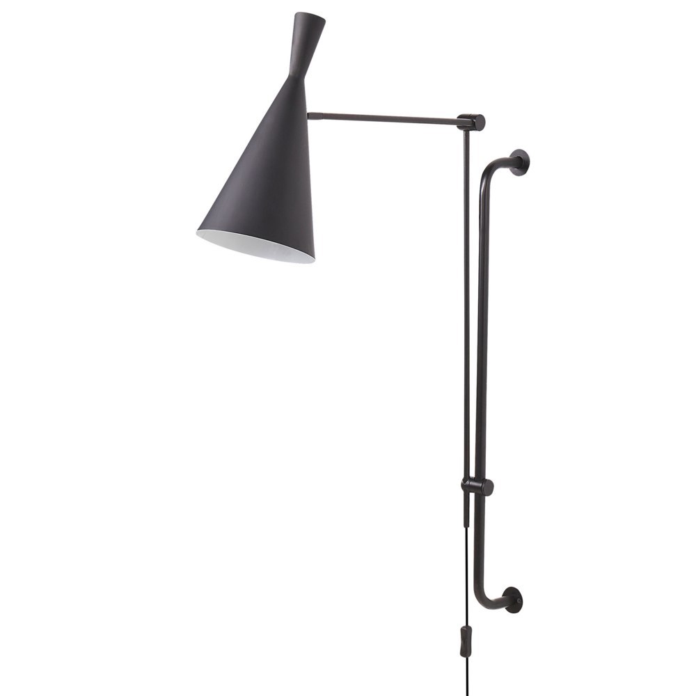 Lampa ścienna MARISA Regulowana Metal Czarny