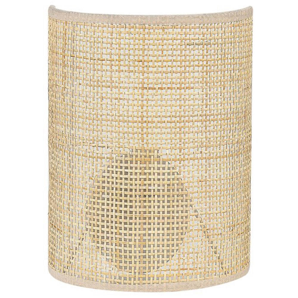 Lampa ścienna DEMITRIE Rattan Naturalny