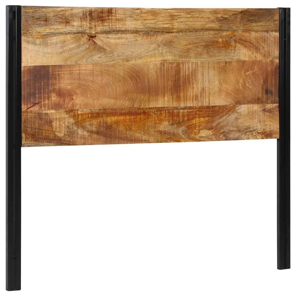 Zagłówek 120 cm lite drewno mango i żelazo Lumarko!