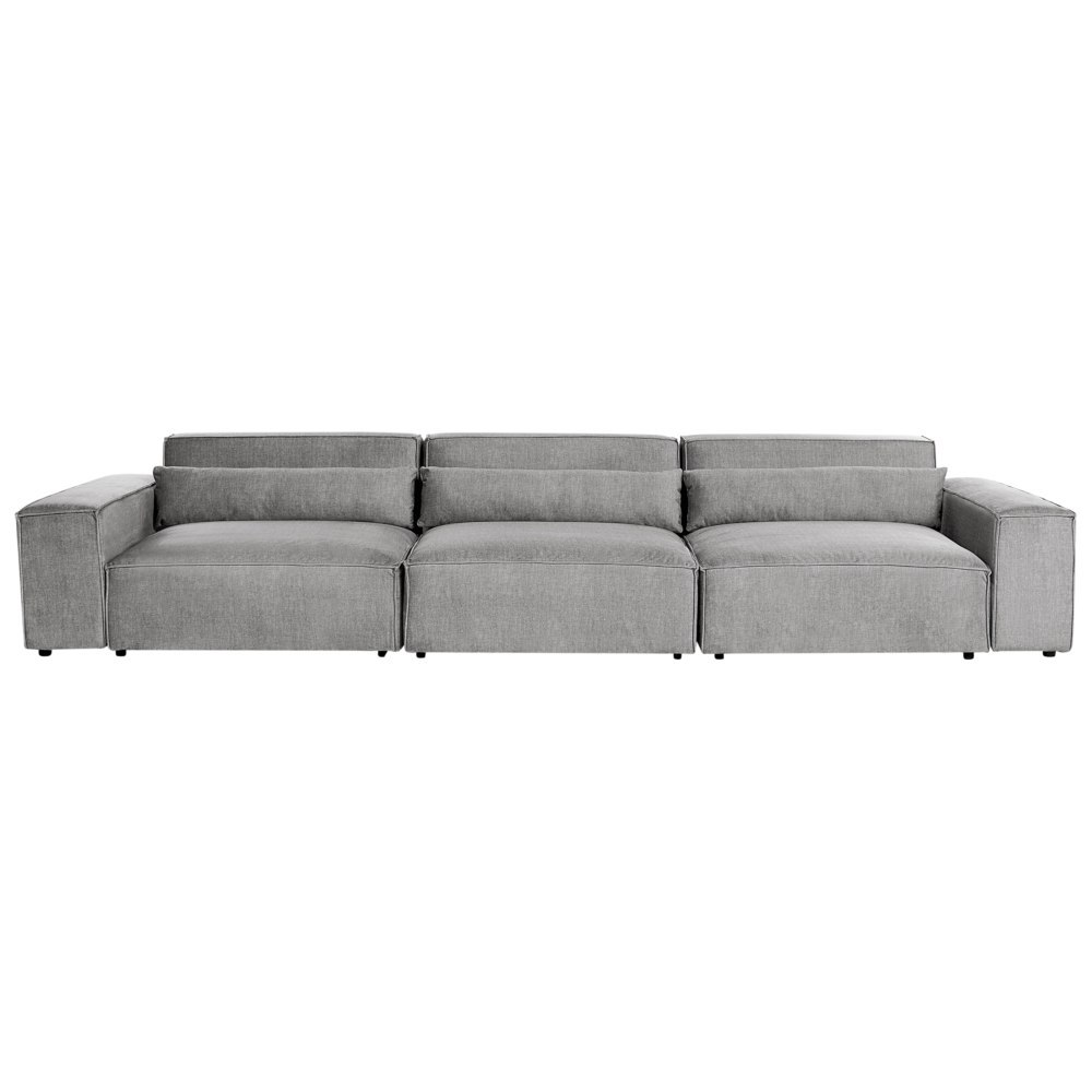 Sofa modułowa 3-osobowa szara