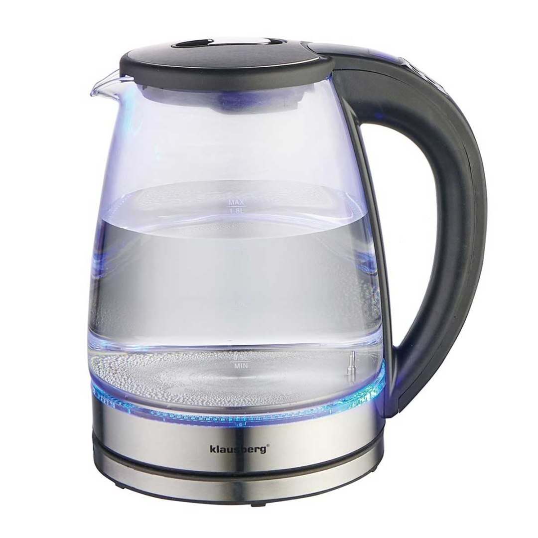 Czajnik Elektryczny Szklany 1,8l Klausberg Kb-7887 Led Rgb