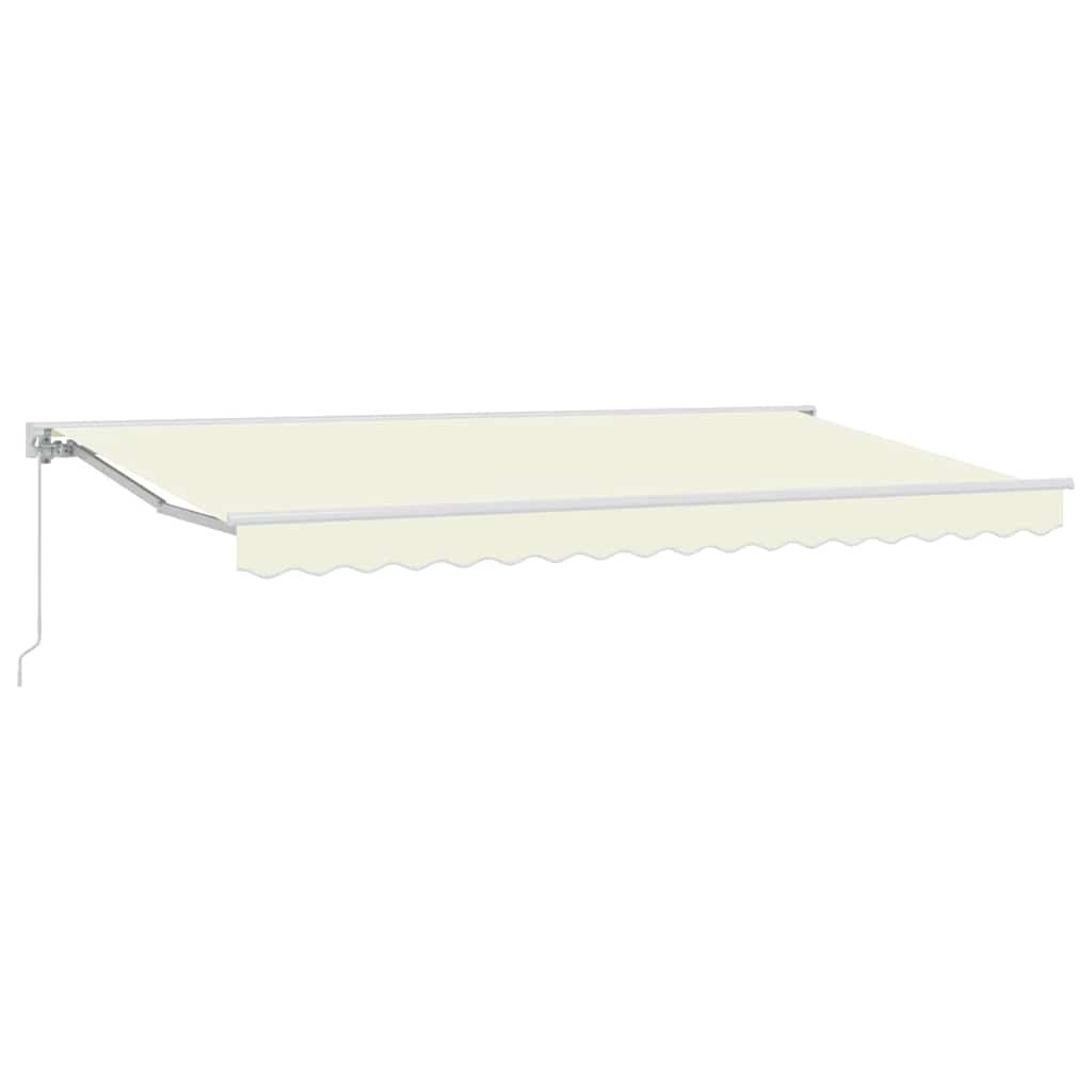 Markiza zwijana Kremowy 350x200 cm Lumarko!