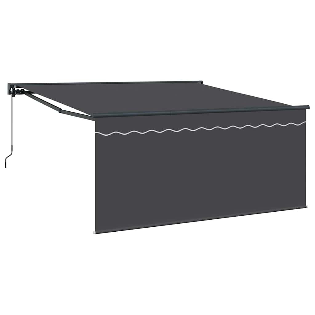 Markiza zwijana Szary i antracyt 300 x 250 cm Lumarko!