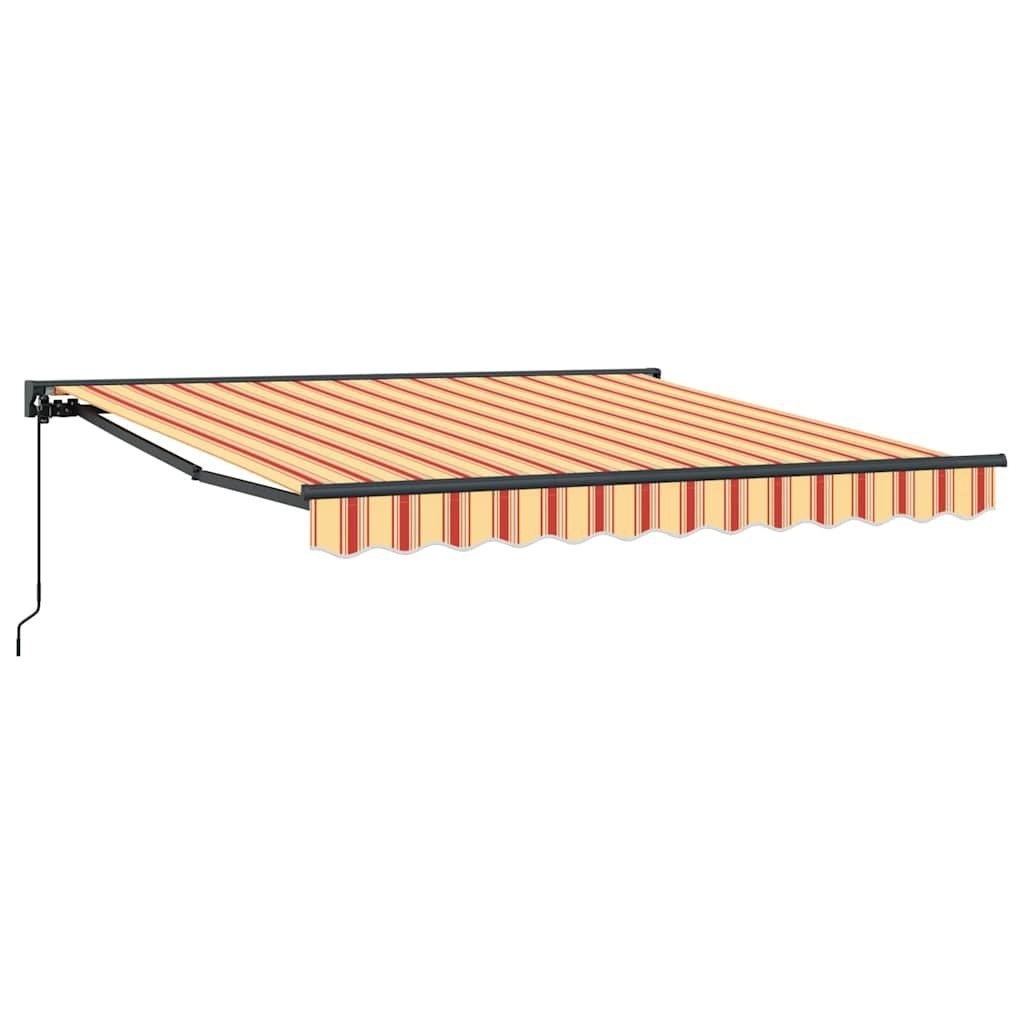 Markiza zwijana Żółty i pomarańczowy 300x250 cm Lumarko!