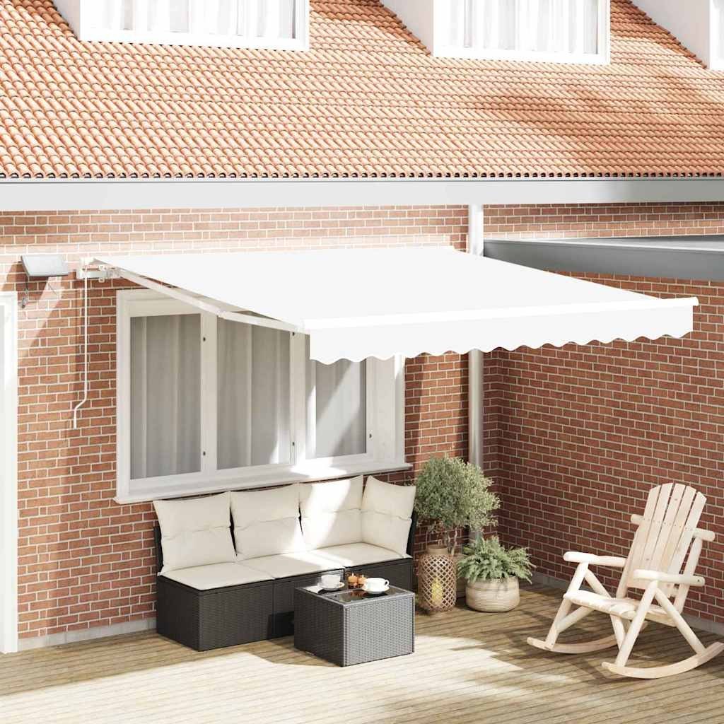 Markiza zwijana with 300 x 250 cm Biały Lumarko!