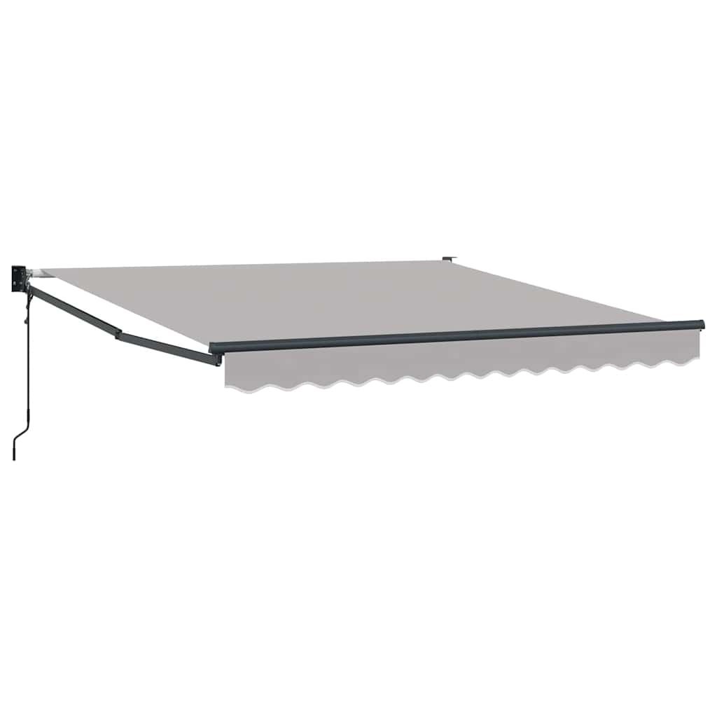 Markiza Automatyczna Jasnoszara 300 x 250 cm Lumarko!