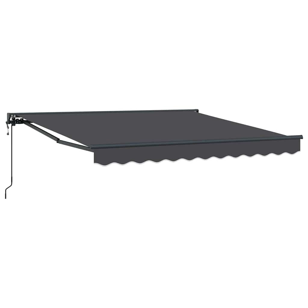 Markiza zwijana Antracyt 350x250 cm tkanina Lumarko!