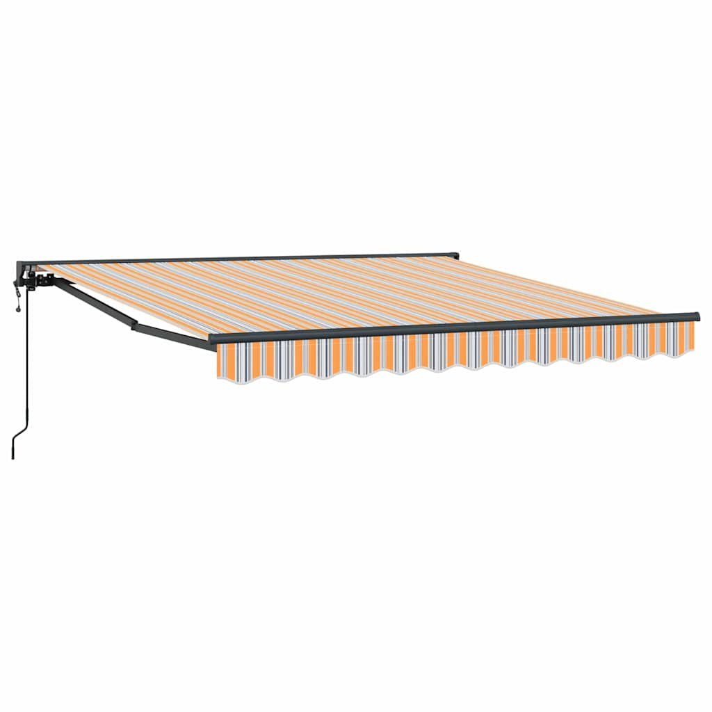 Markiza zwijana Niebieski Morski 350x250 cm tkanina Lumarko!