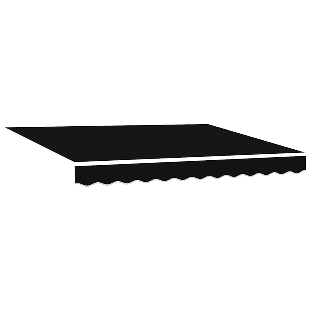 Markiza zwijana Czarny 350 x 250 cm Tkanina, metal Lumarko!