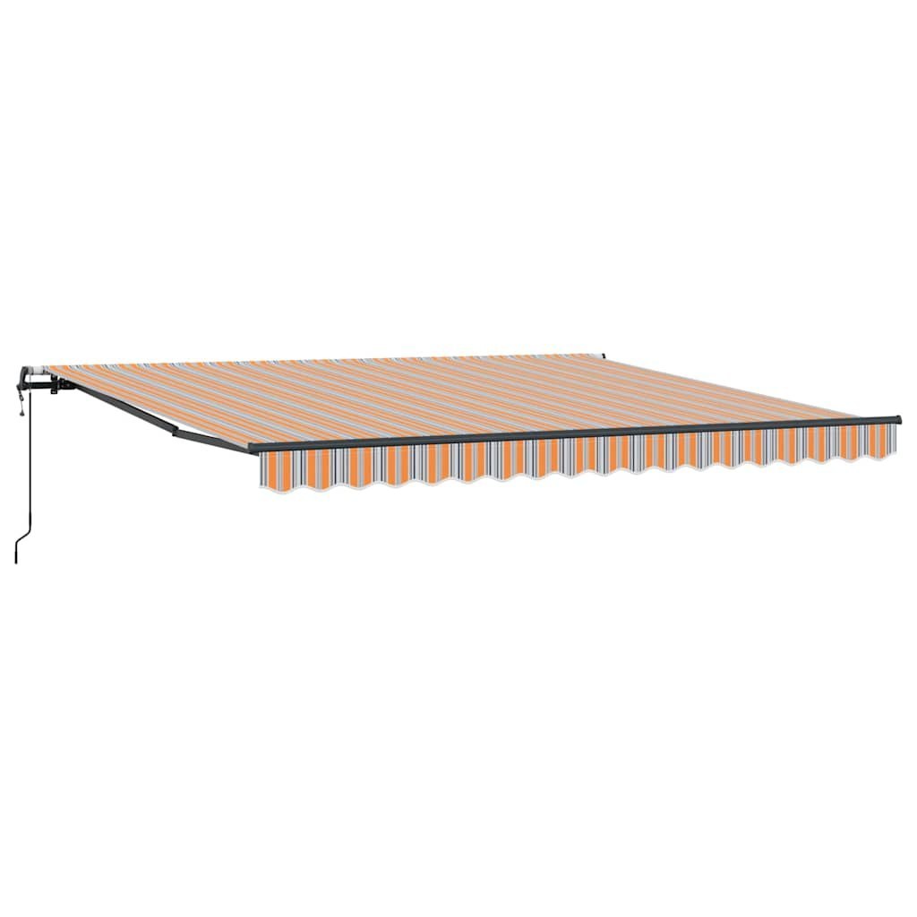 Markiza zwijana Wielokolorowe 400 × 300 cm tkanina Lumarko!