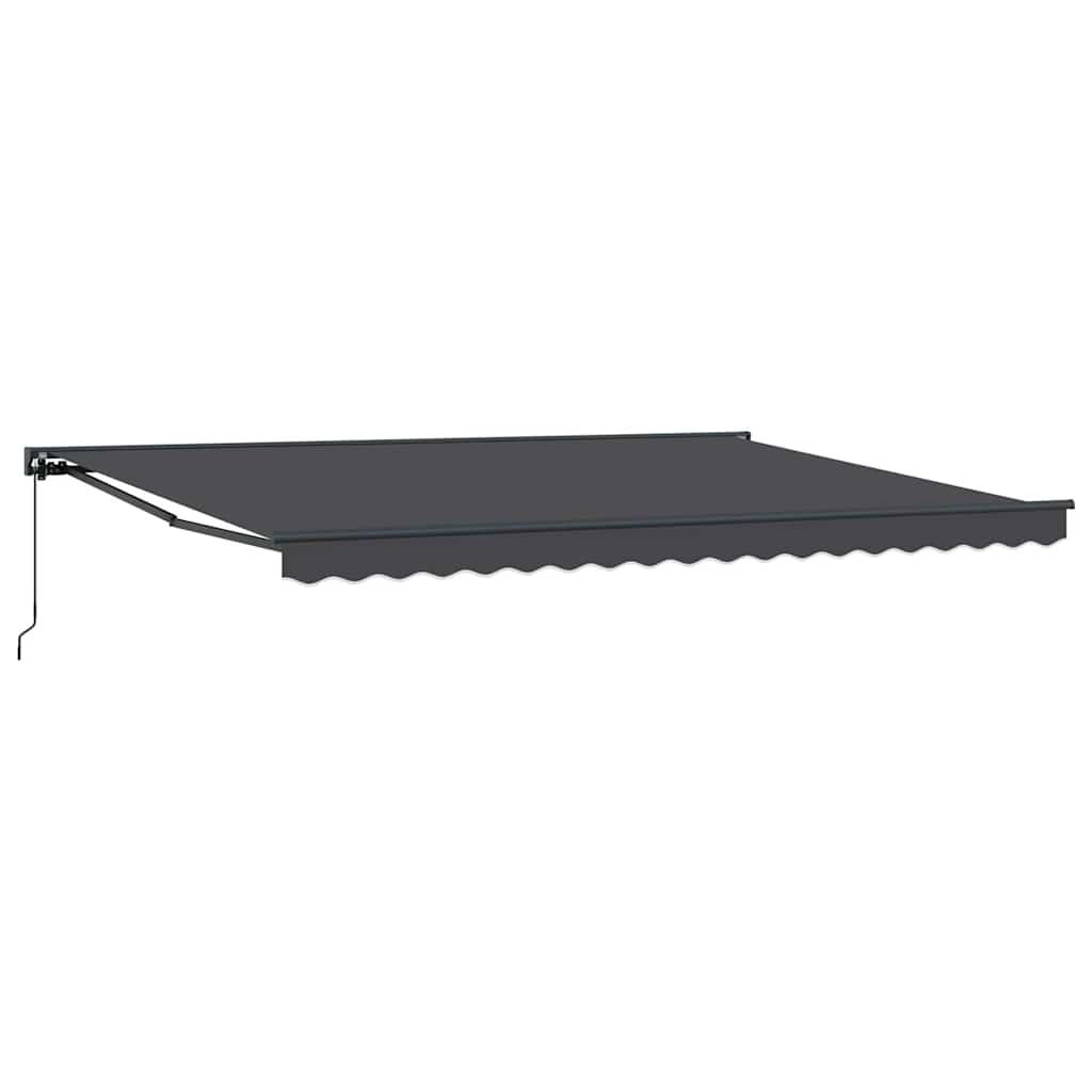 Markiza zwijana Antracyt 450x300 cm tkanina Lumarko!