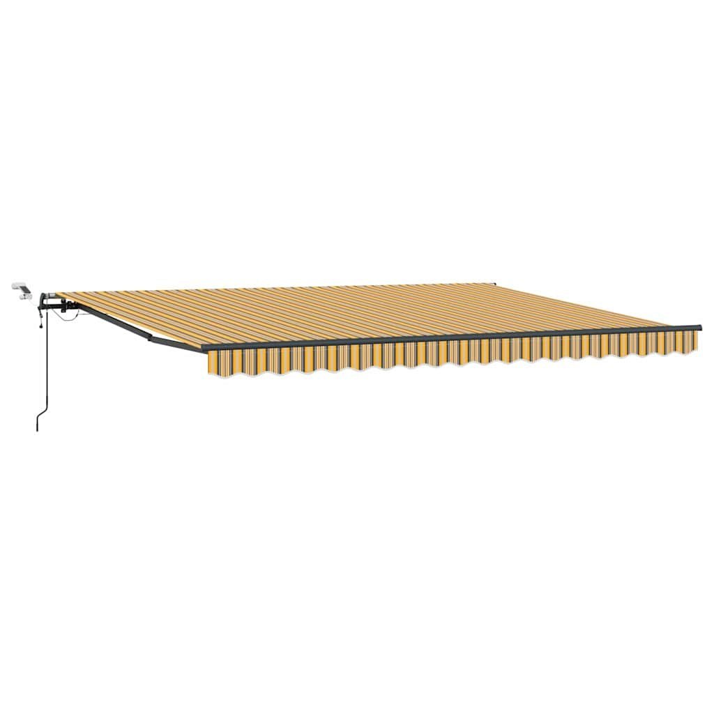Automatyczna markiza chowana z paskiem LED w wielu kolorach 450x300 cm Lumarko!