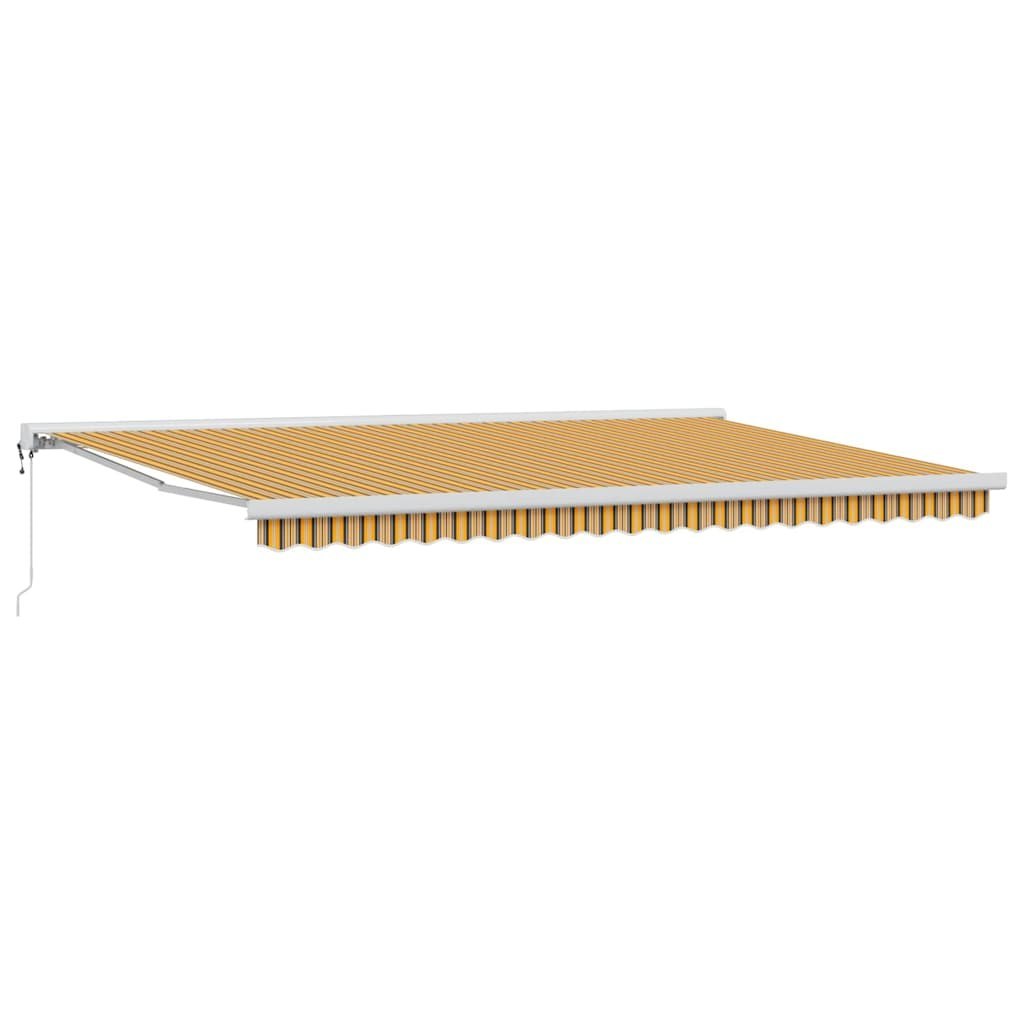 Markiza zwijana Wielokolorowe 500 × 300 cm Tkanina, metal Lumarko!