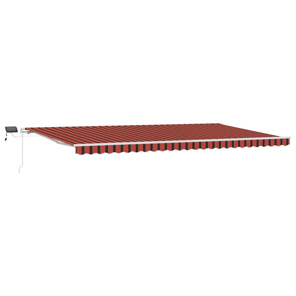 Markiza zwijana with 600 × 300 cm pomarańczowy i brązowy Lumarko!