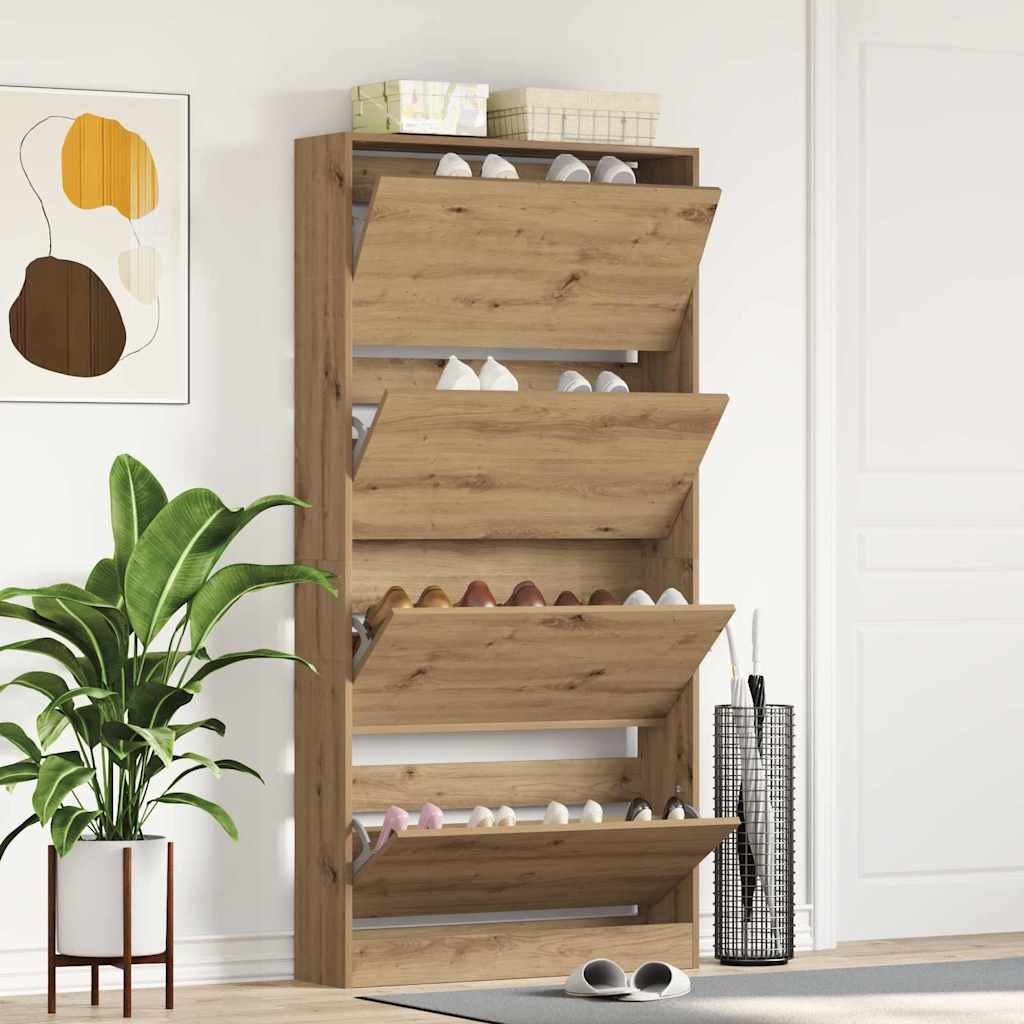 Szafka na buty Dąb rzemieślniczy Materiał drewnopochodny Lumarko!