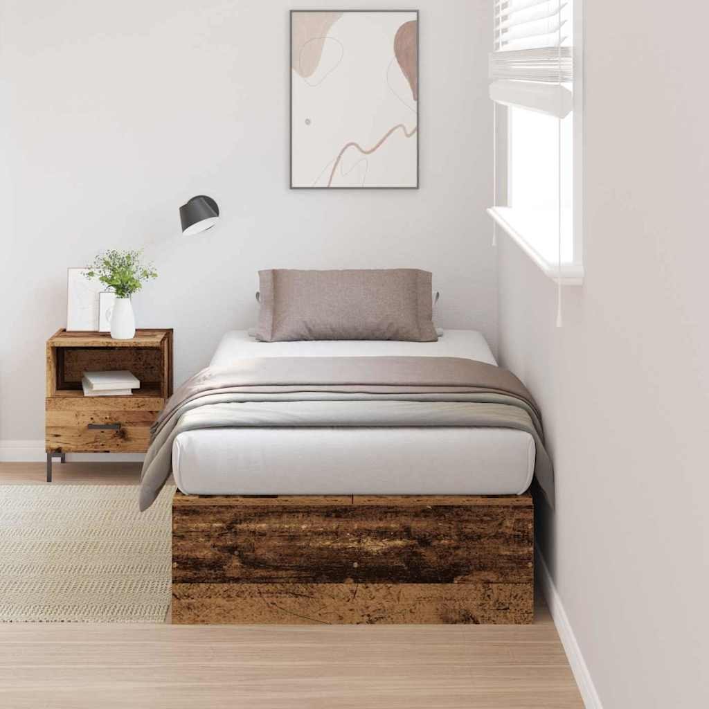 Łóżko od z miejscem na rzeczy, 100x200 cm Lumarko!