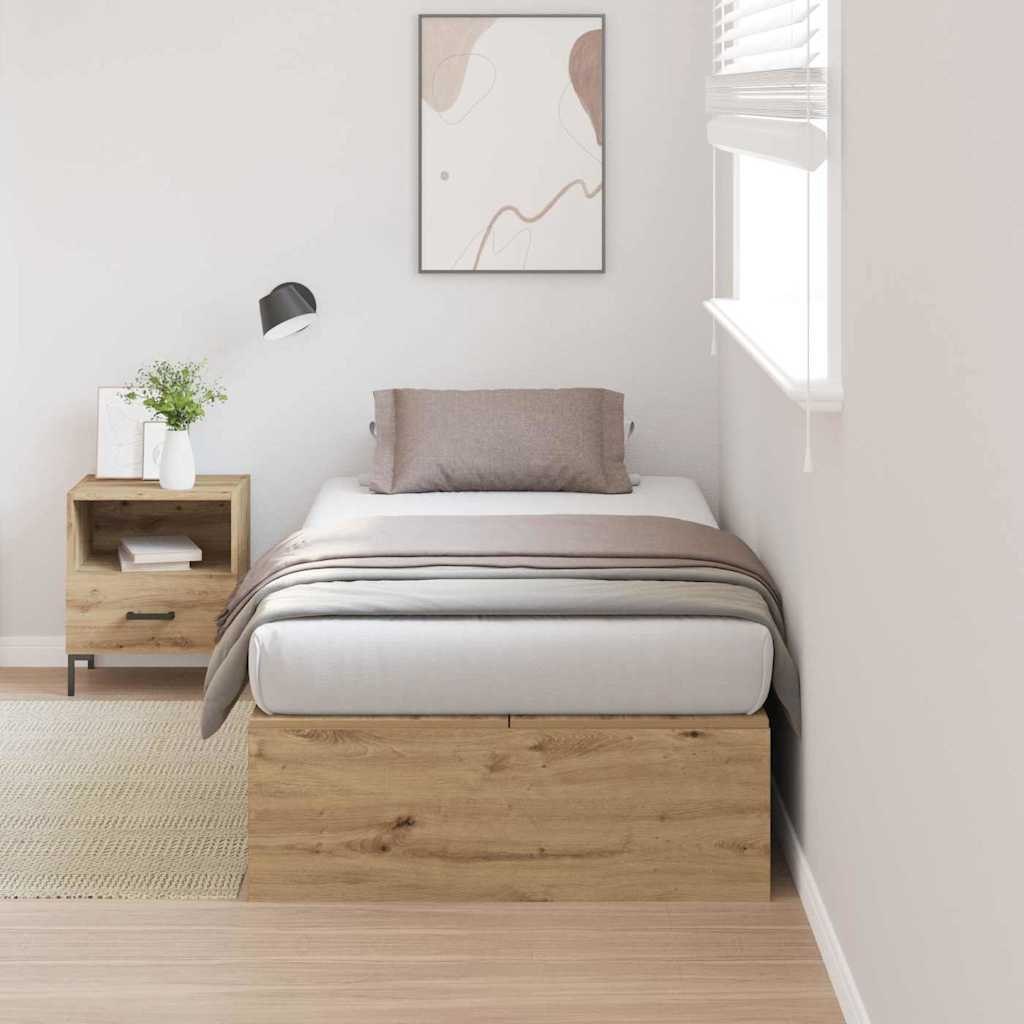 Łóżko z dąb rzemieślniczy 100x200 cm od Lumarko!