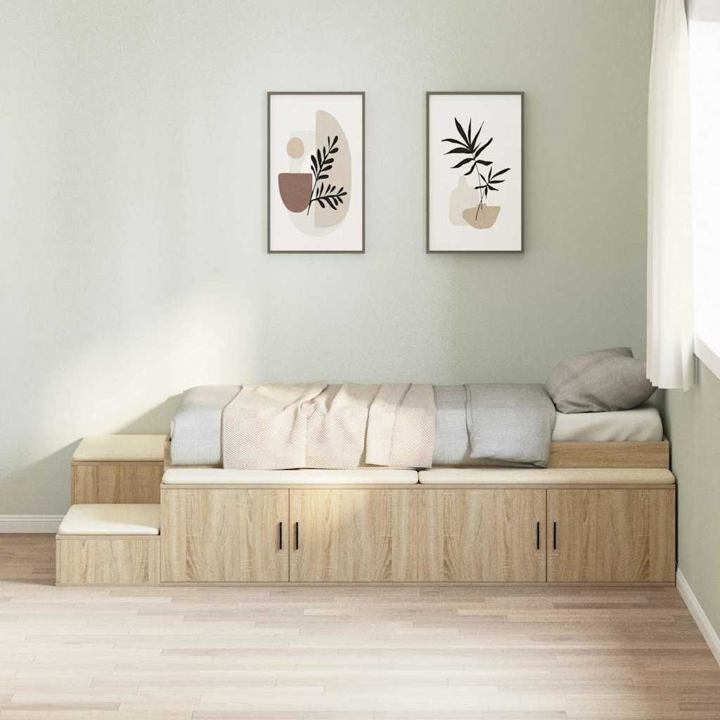 Łóżko z szufladą Sonoma Oak 75x190 cm Lumarko!