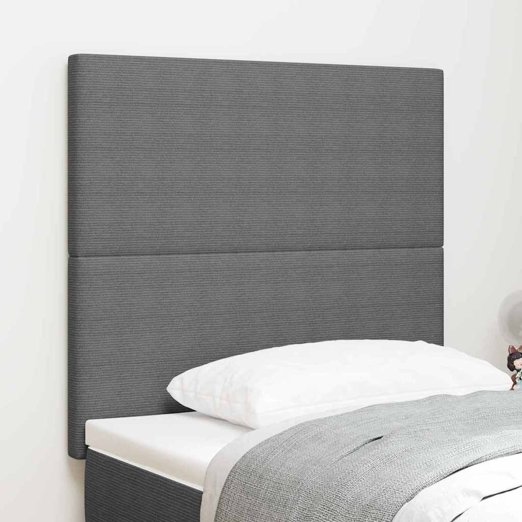 Wezgłowie Gładki Design Jasnoszary 100 cm Materiał Sztruksowy Lumarko!