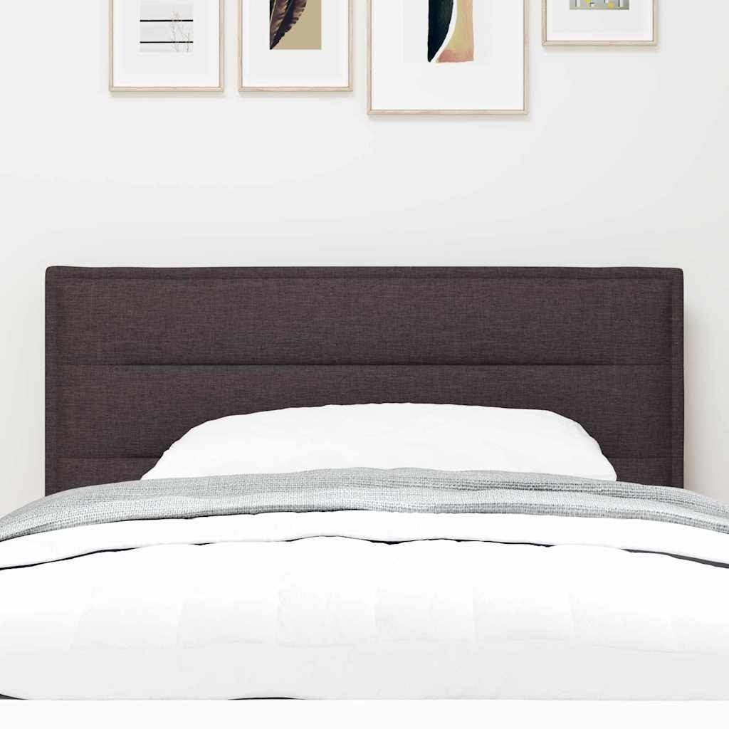Wezgłowie LED z linii designu Ciemnobrązowe 90 cm Tkanina Lumarko!